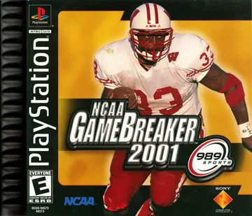 NCAA GameBreaker 2001 (US) box cover front